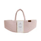 Living Textiles Cotton Rope Storage Caddy - Pink