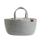 Living Textiles Cotton Rope Storage Caddy - Sage