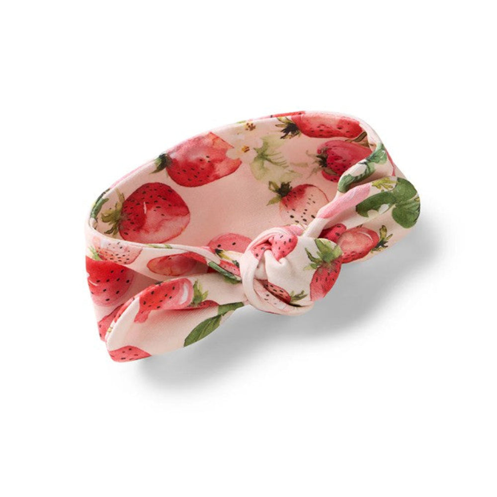 Snuggle Hunny Topknot - Strawberry