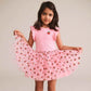 Huxbaby Strawberry Emb S/Slv Tulle Dress