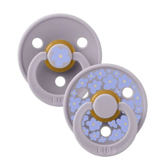 Bibs Soothers 2 pk Studio Colour - Jasmine Fossil Grey