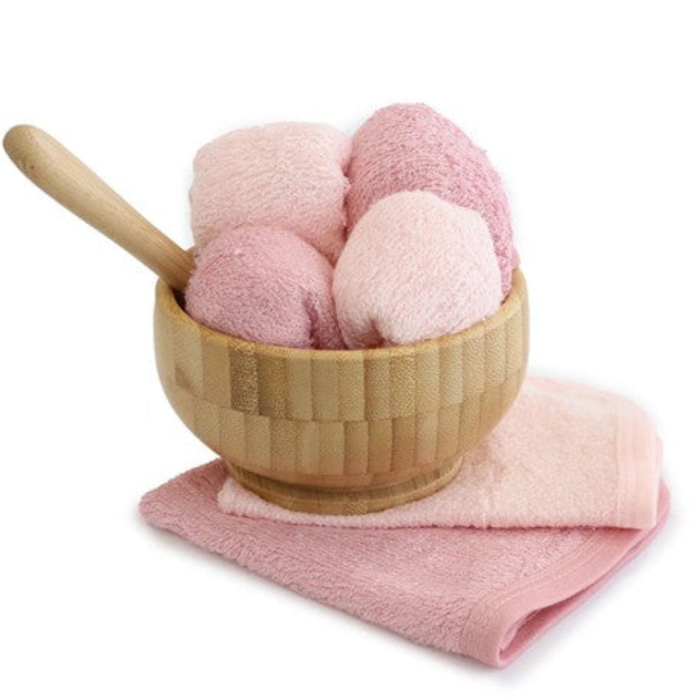 Bubba Blue Bubba Sundae 6 pk Face Washers - Cupcake