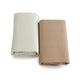 Bubba Blue Bubba Sundae Change Pad Cover 2 pk - Chestnut