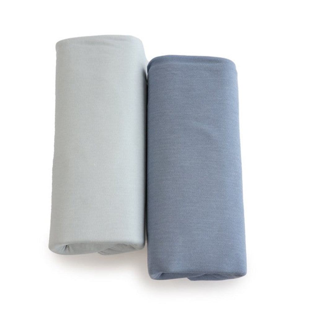 Bubba Blue Bubba Sundae 2 pk Jersey Cot Sheets - Blueberry