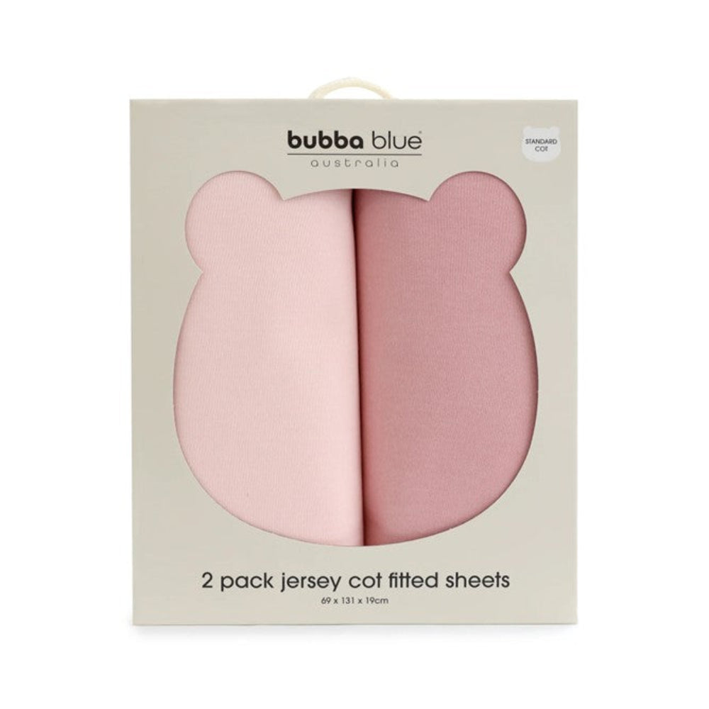 Bubba Blue Bubba Sundae 2 pk Jersey Cot Sheets - Cupcake
