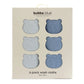 Bubba Blue Bubba Sundae 6 pk Face Washers - Blueberry