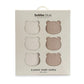 Bubba Blue Bubba Sundae 6 pk Face Washers - Chestnut