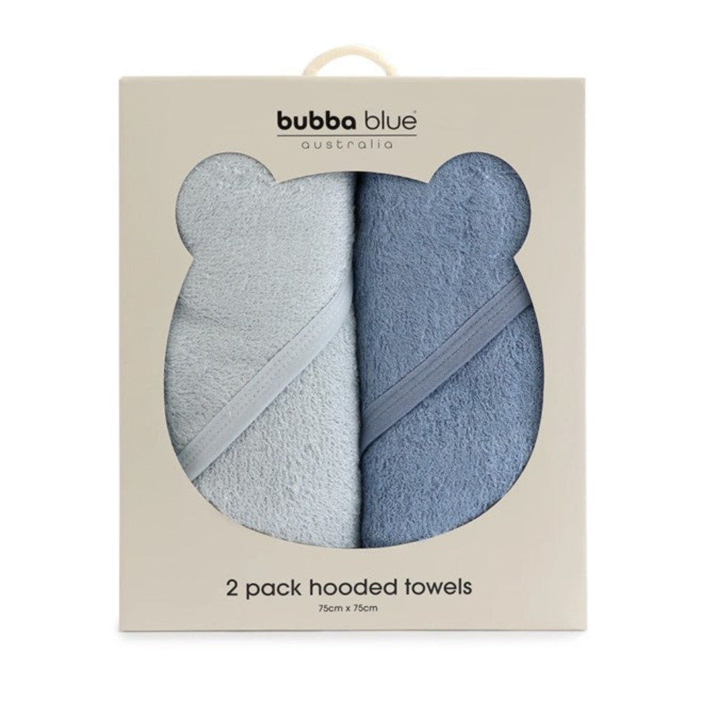 Bubba Blue Bubba Sundae 2 pk Hooded Towels - Blueberry