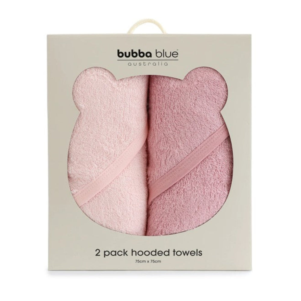 Bubba Blue Bubba Sundae 2 pk Hooded Towels - Cupcake