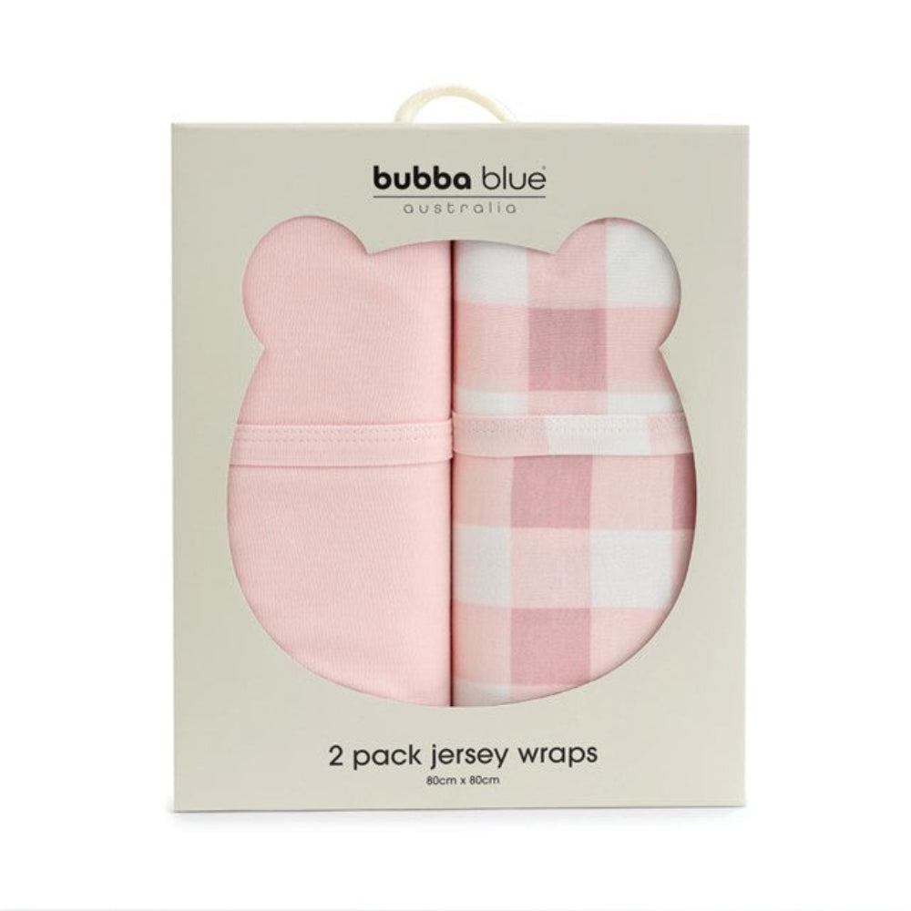 Bubba Blue Bubba Sundae 2 pk Jersey Swaddles - Cupcake
