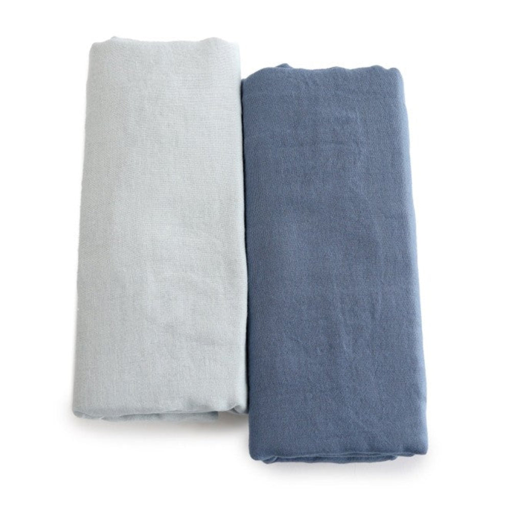 Bubba Blue Bubba Sundae 2 pk Muslin Swaddles - Blueberry