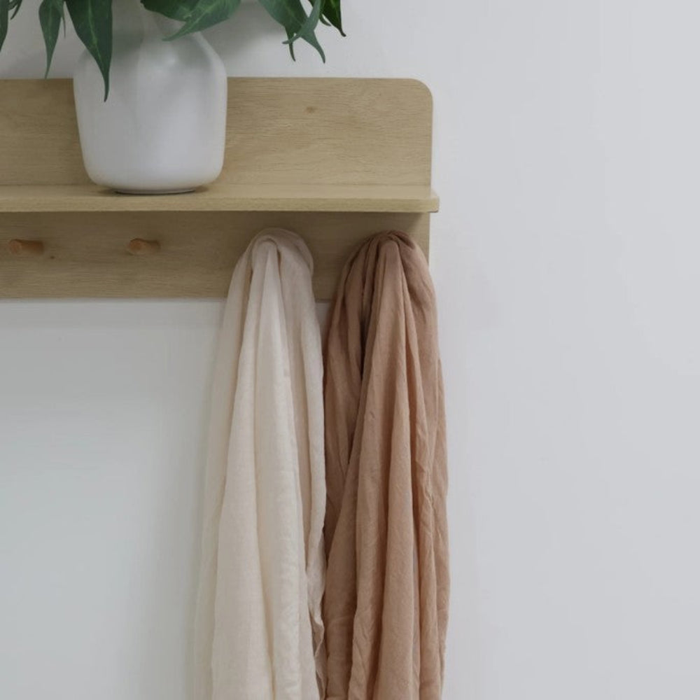 Bubba Blue Bubba Sundae 2 pk Muslin Swaddles - Chestnut