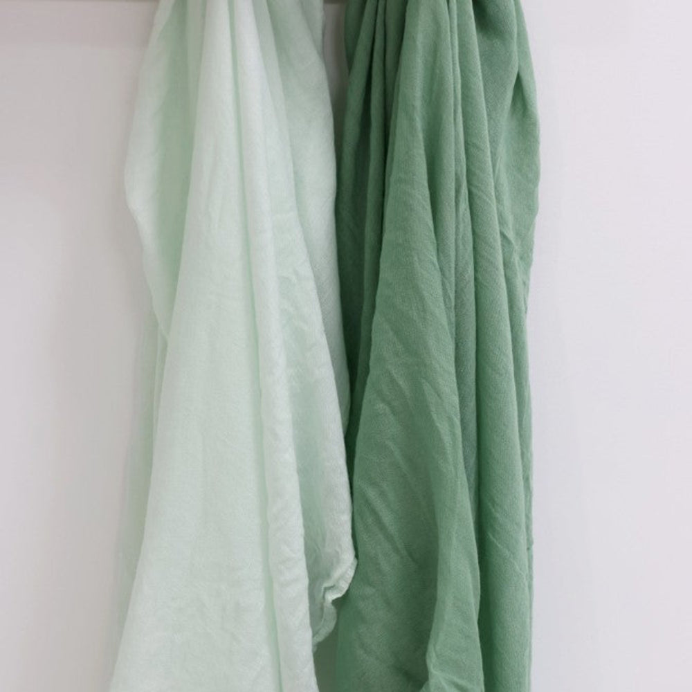 Bubba Blue Bubba Sundae 2 pk Muslin Swaddles - Greentea