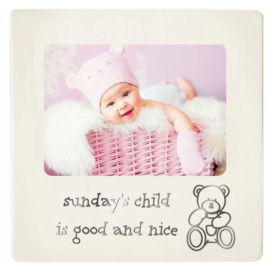 Dakota Baby Photo Frame - Sundays Child
