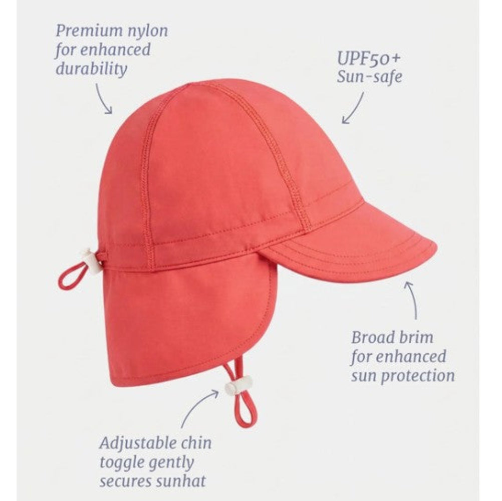 Toshi Swim Flap Cap Beachcomber - Lobster