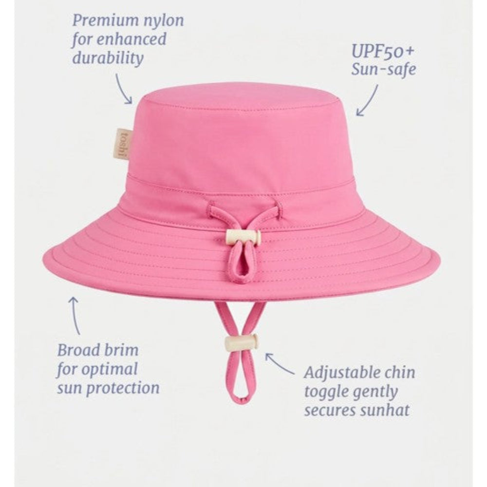 Toshi Swim Sunhat Beachcomber - Watermelon
