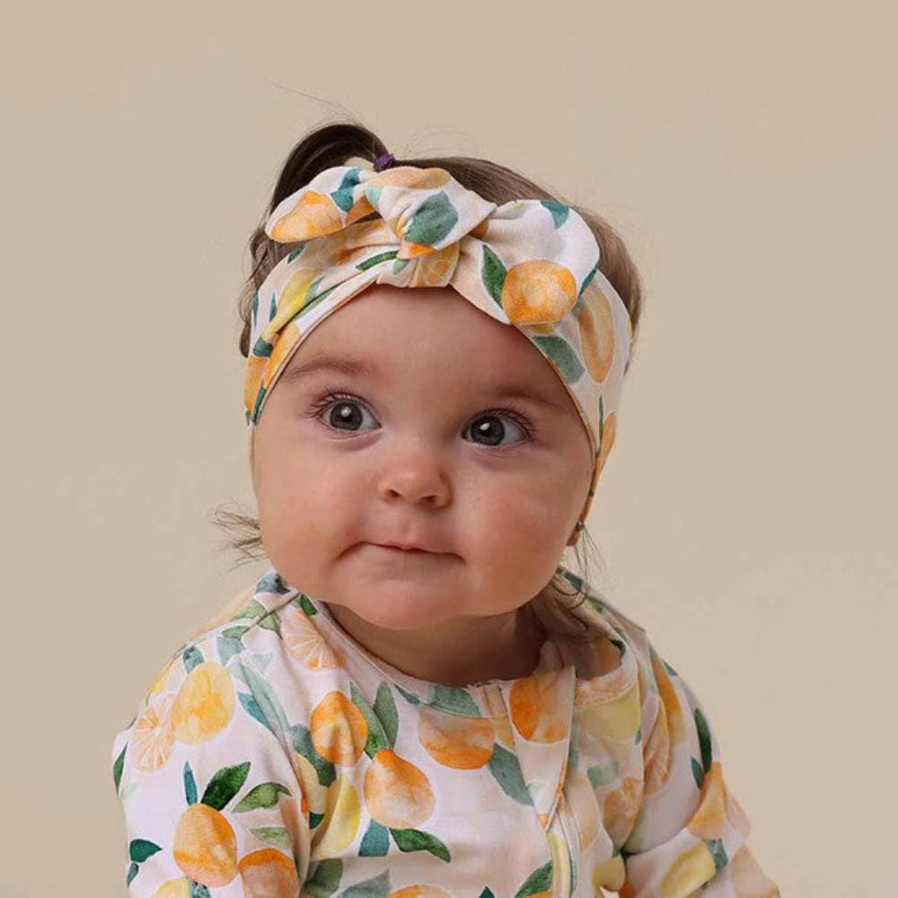 Snuggle Hunny Topknot - Sunny Citrus