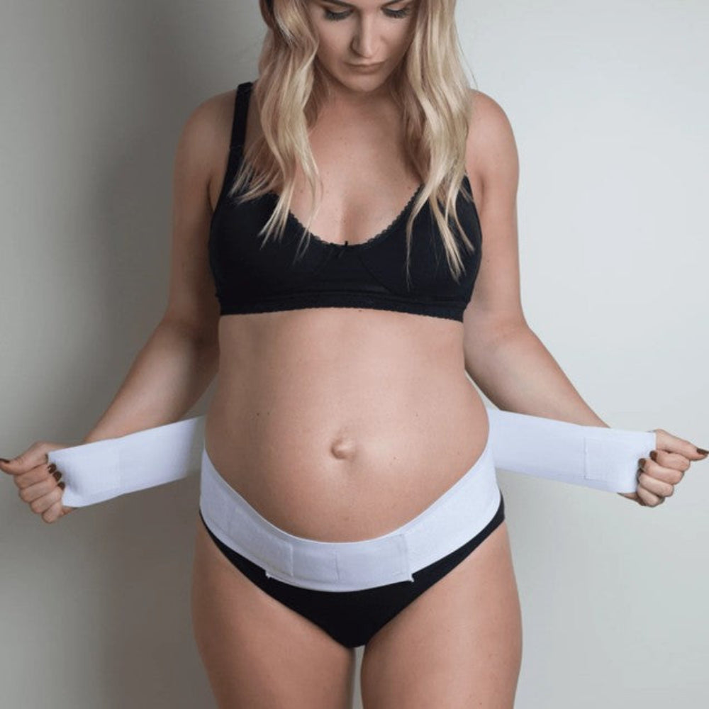 New Beginnings Back Support Belt White