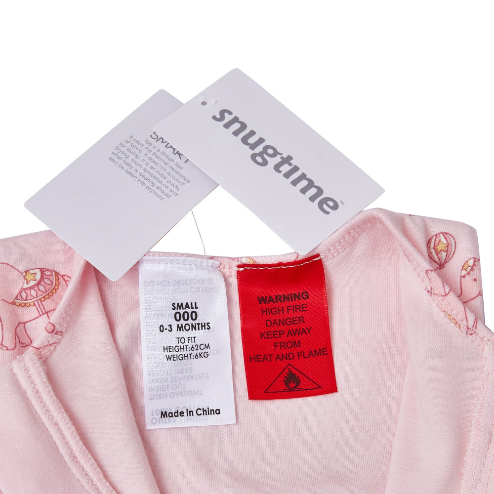 Snugtime Swaddle - Elephant