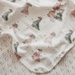 Bencer and Hazelnut Jersey Swaddle - Silly Goose