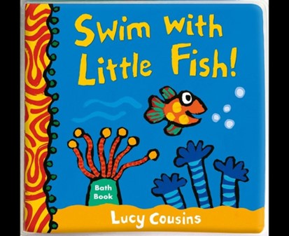 Swim with Little Fish Bath Book