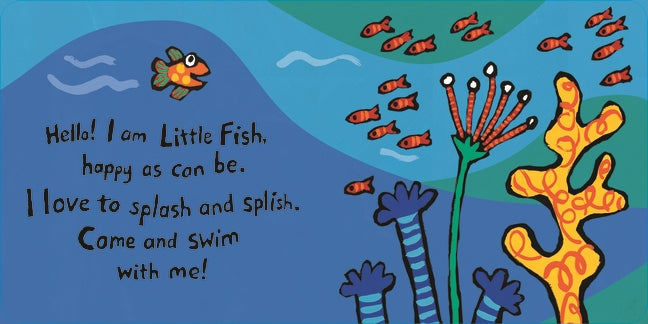 Swim with Little Fish Bath Book