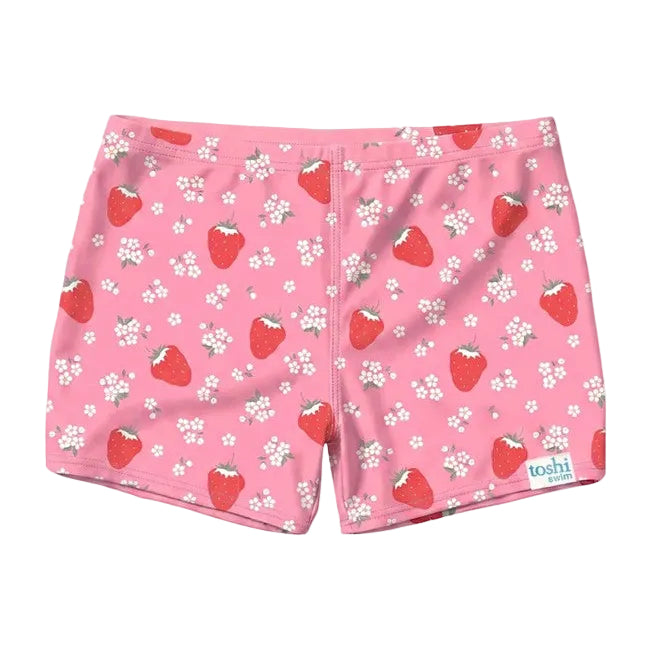 Toshi Swim Bike Shorts - Twinkle - Strawberry