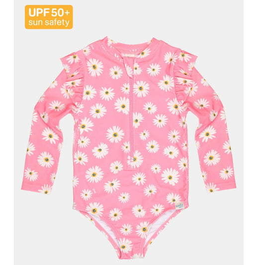 Toshi Swim Bodysuit Ripple - Daisy Watermelon