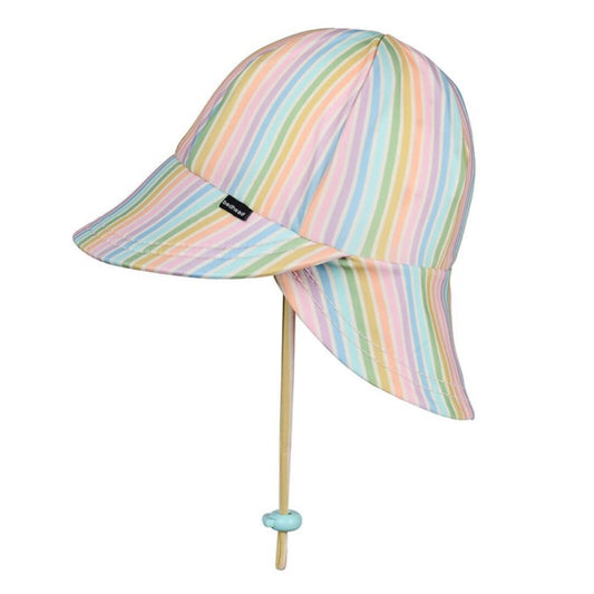 Bedhead Swim Legionnaire Flap Beach Hat - Rainbow