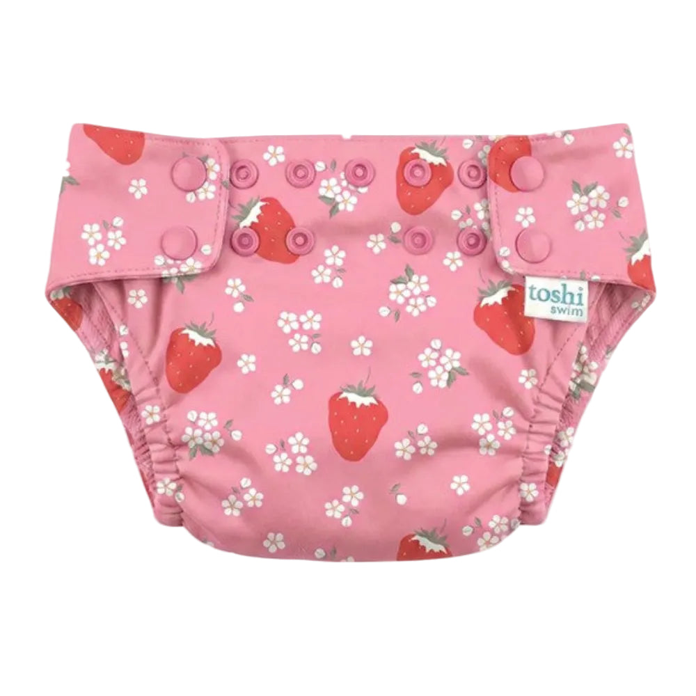 Toshi Swim Nappy Twinkle - Strawberry