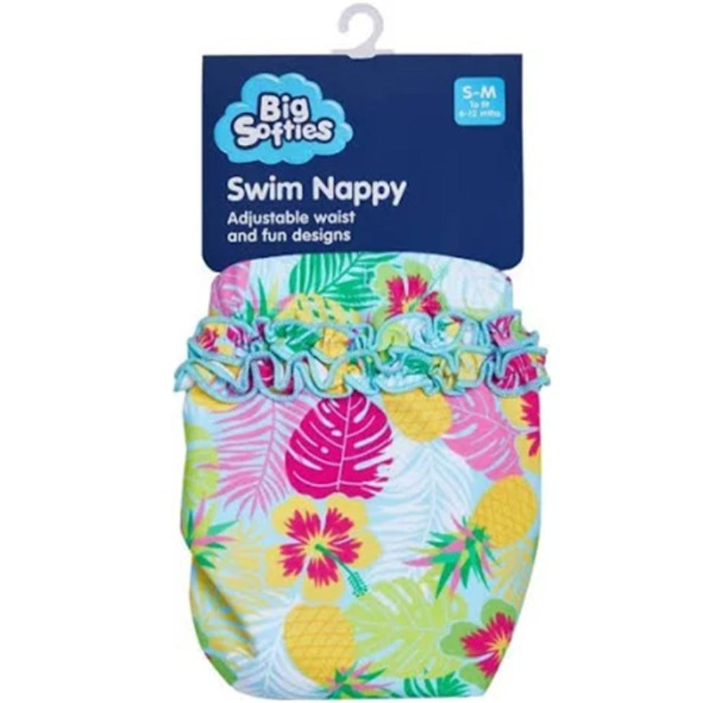 Big Softies Swim Nappy - Tropical