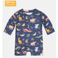Toshi Swim Onesie Long Sleeve Splash - Kakadu Moonlight