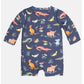 Toshi Swim Onesie Long Sleeve Splash - Kakadu Moonlight