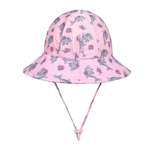 Bedhead Swim Ponytail Bucket Beach Hat - Dolphin