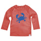 Toshi Swim Rashie Long Sleeve Pirate - Mud Crabs