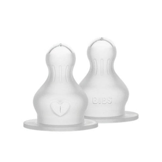 Bibs Bottle Teat Silicone - Medium Flow