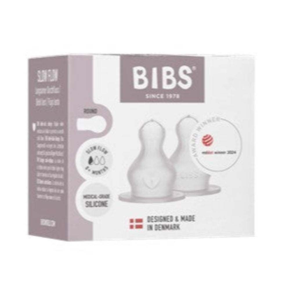 Bibs Bottle Teat Silicone - Slow Flow