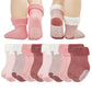 Big Softies Anti Slip Terry Socks - 8 pk - Girls