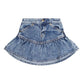 Huxbaby Dreamy Denim Tiered Skirt