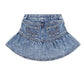 Huxbaby Dreamy Denim Tiered Skirt