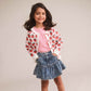Huxbaby Dreamy Denim Tiered Skirt