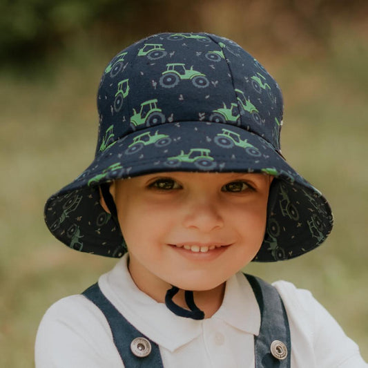 Bedhead Toddler Bucket Sun Hat - Tractor