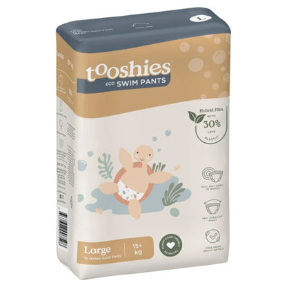 Tooshies Eco Disposable Swim Pants - 10 pk