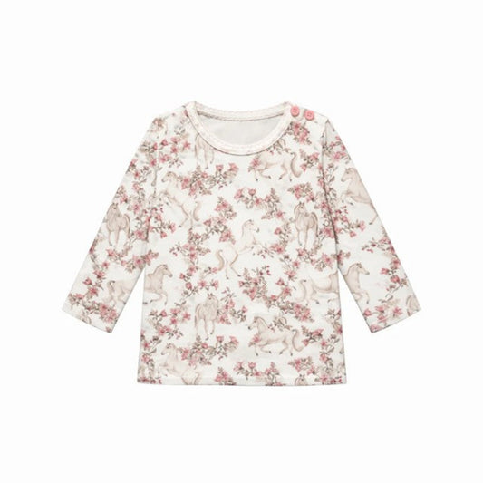Confetti Kidz Long Sleeve Top - Blossom Pony