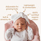 Snuggle Hunny Ribbed Topknot - Milk