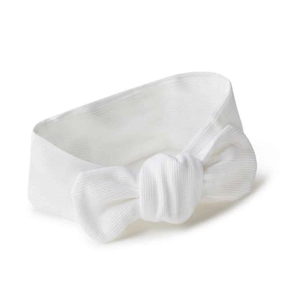 Snuggle Hunny Ribbed Topknot - Milk