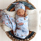 Snuggle Hunny Organic Jersey Wrap & Beanie Set - To The Rescue