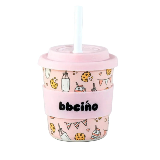 BBcino Kids Keep Cup - 240ml - Tough Cookie Pink