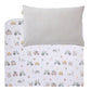 Living Textiles Port a Cot Fitted Sheet and Pillowcase - Tractor Ride