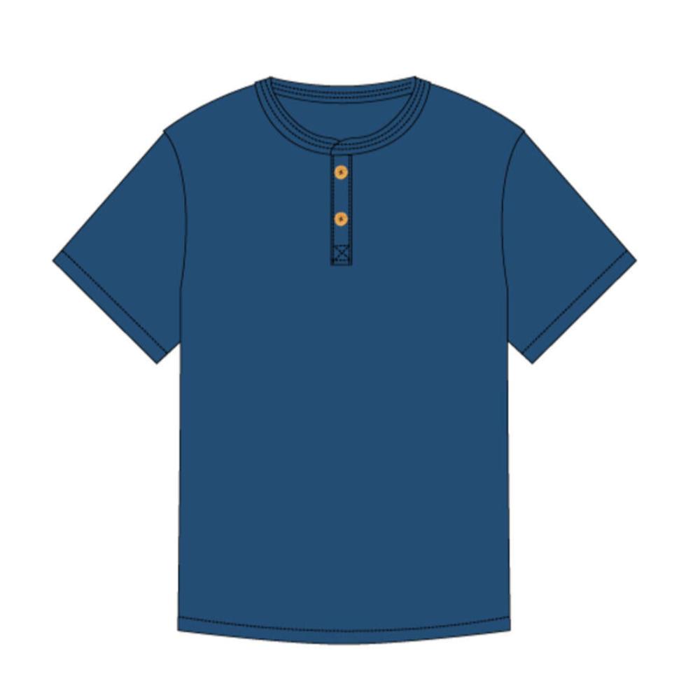 Milky Clothing True Navy Henley Tee - Boys